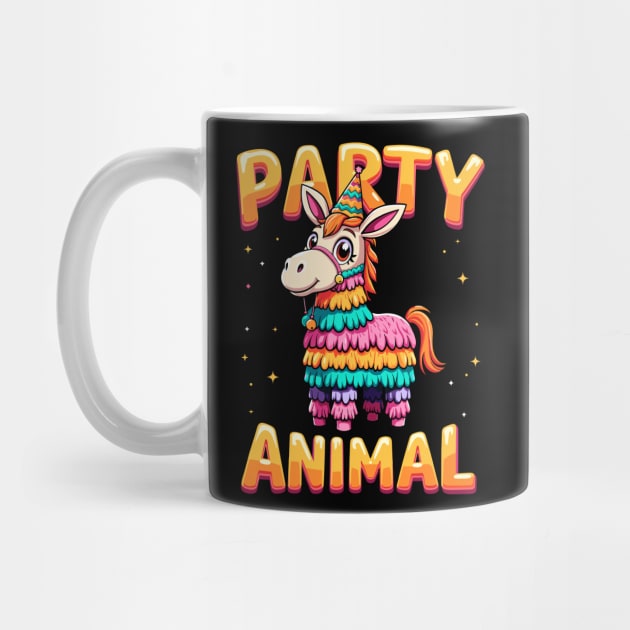 Party Animal Piñata Birthday Celebration Fun by Anticorporati